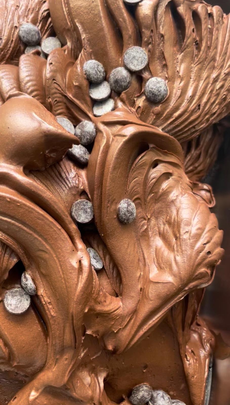 Helado de chocolate belga