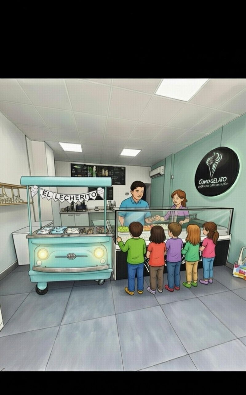 Helados para cumpleaños y comuniones