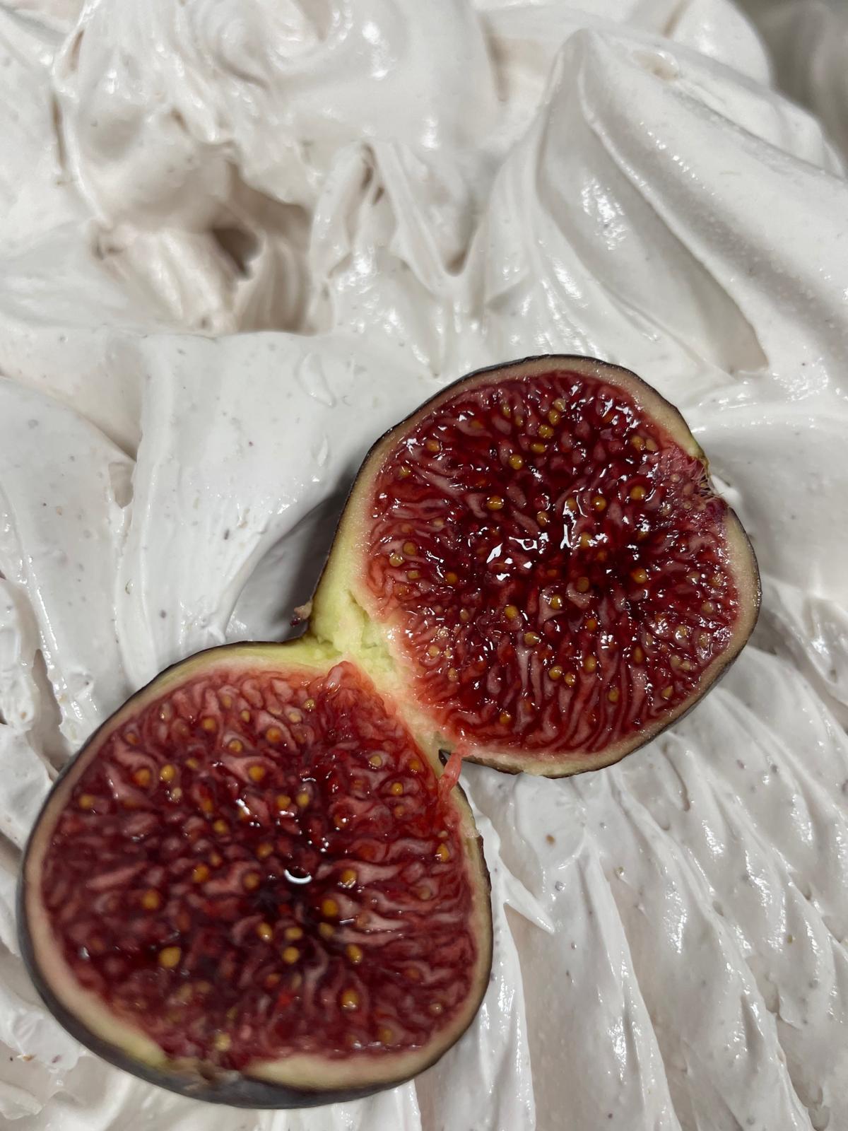 Helado de higos granainos