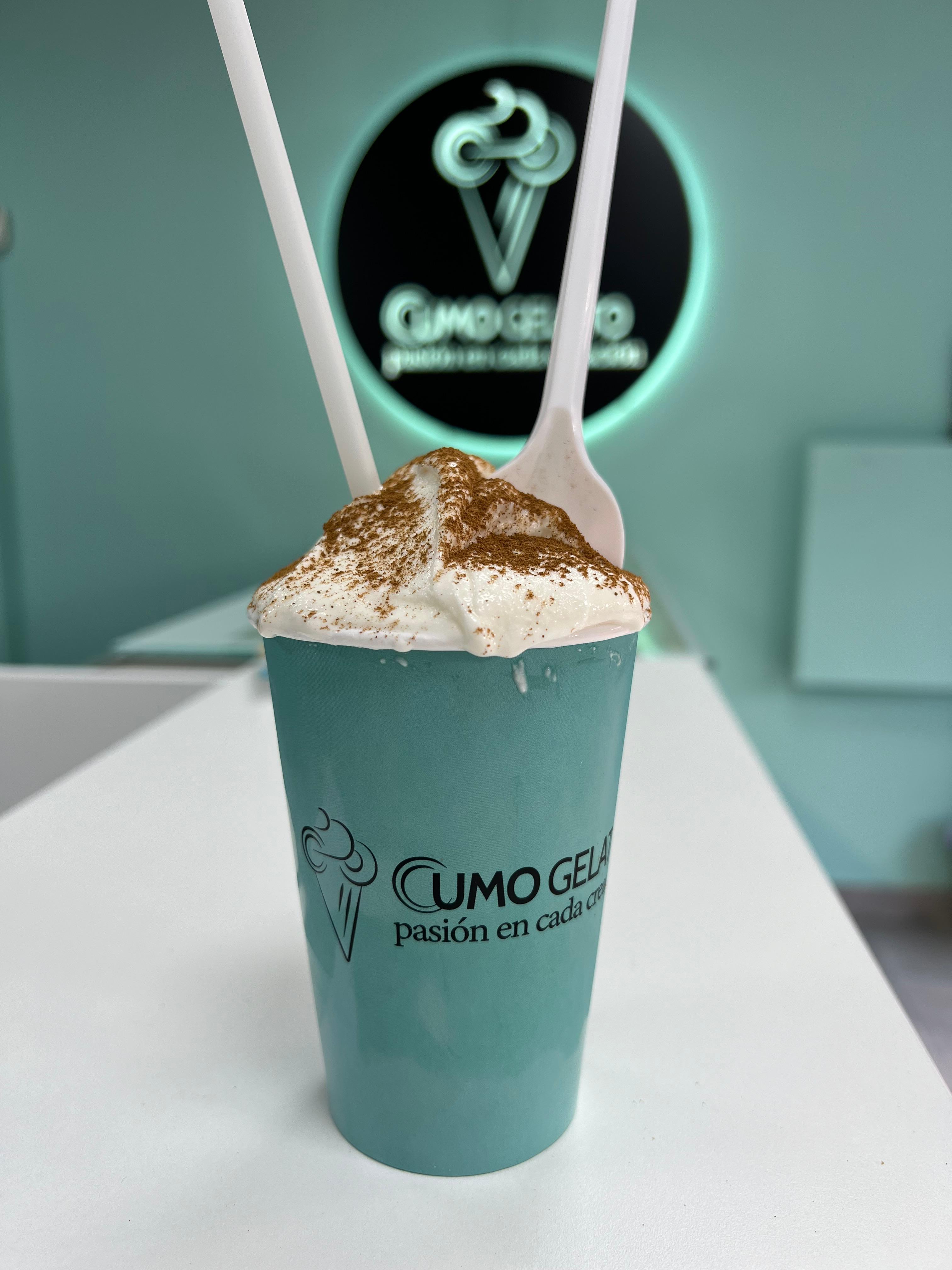 Leche rizada artesanal