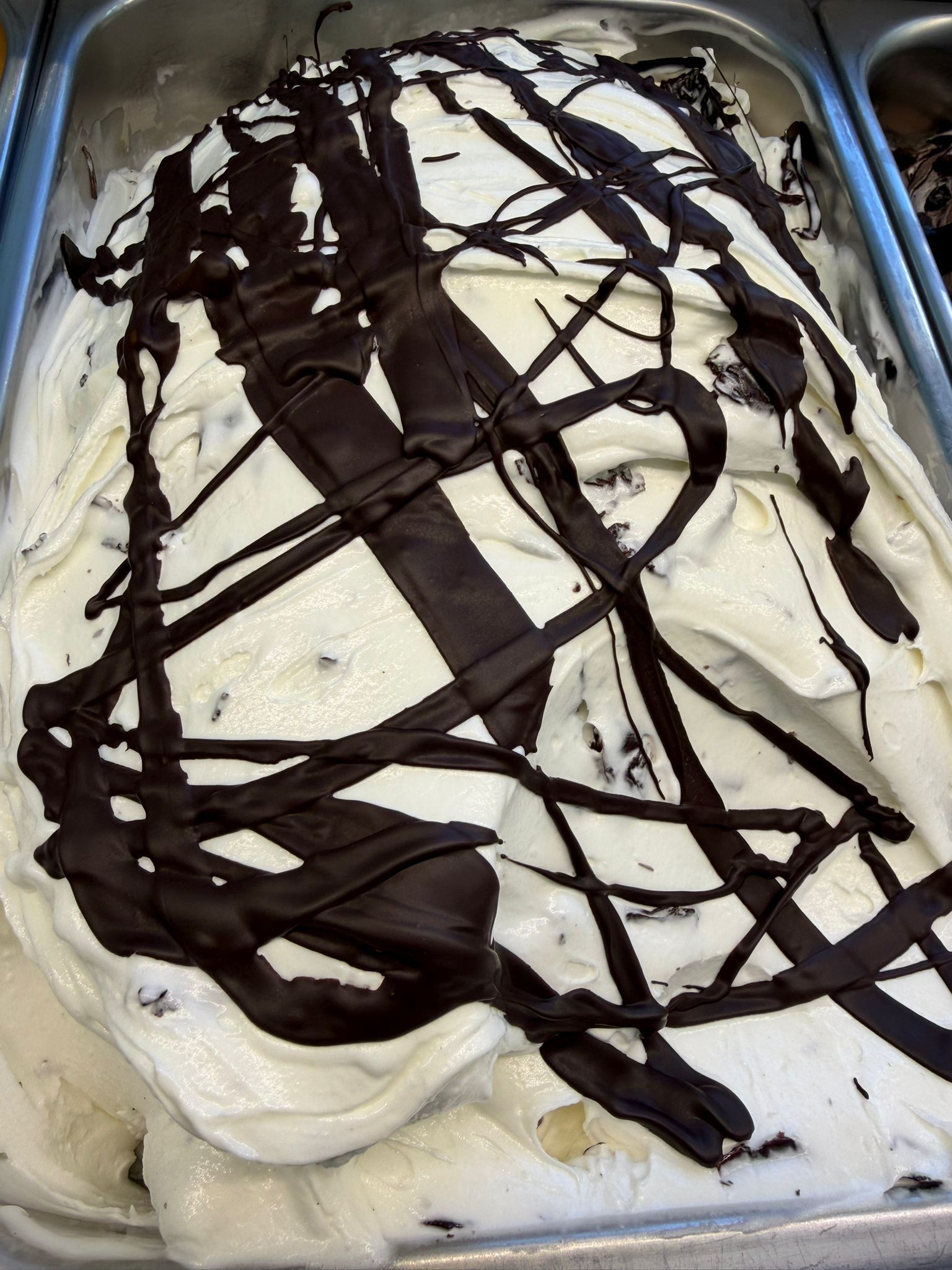Helado stracciatella
