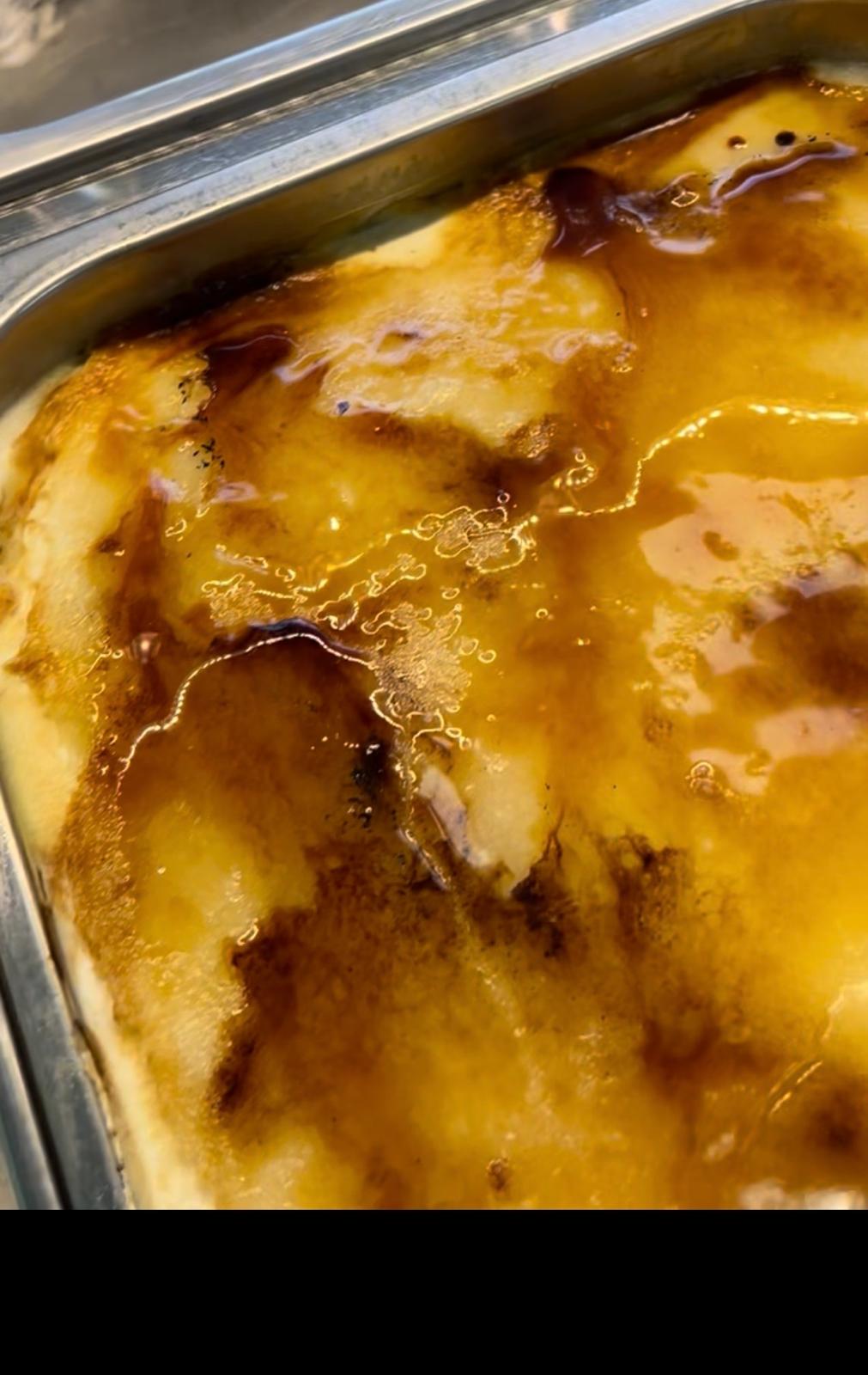 Helado de tarta de queso al limón